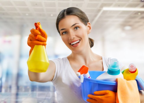 Office cleaning services for a Mayfair workplace reception area