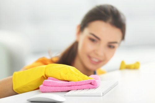 Bathroom deep cleaning for an end of tenancy property in Mayfair
