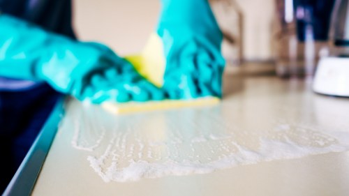 Mayfair carpet cleaners assessing carpet fibres for tailored cleaning